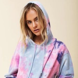 Tie-Dye Longline Hoodie
